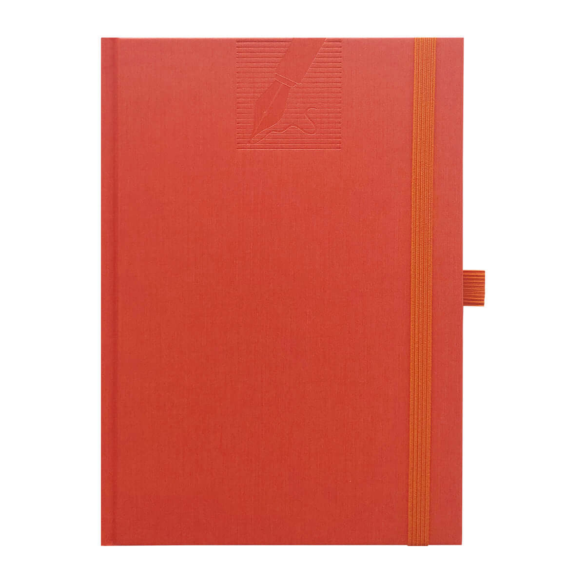 Agenda Furore, A5, nedatata, hartie ivory, orange Agenda Furore, A5, nedatata, hartie ivory, orange
